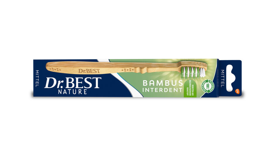 Dr.BEST Bambus-Interdent: Nachhaltigkeit trifft auf bewährte Dr.BEST Qualität