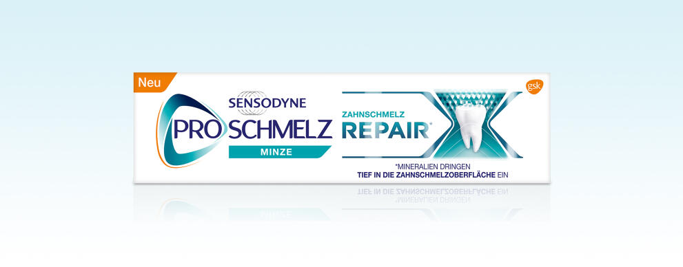 ProSchmelz REPAIR Zahncreme: Repariert nachweislich geschwächten Zahnschmelz